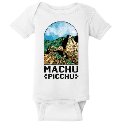 Machu Picchu Baby Bodysuit
