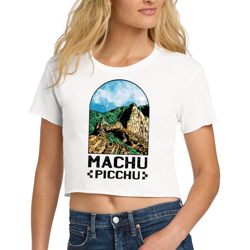 Machu Picchu Crop Top