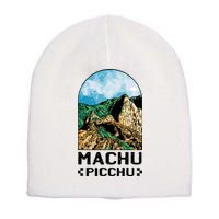 Machu Picchu Short Acrylic Beanie