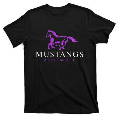 Mustangs Purple T-Shirt