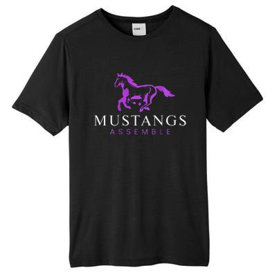 Mustangs Purple Tall Fusion ChromaSoft Performance T-Shirt