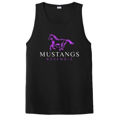 Mustangs Purple PosiCharge Competitor Tank