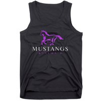 Mustangs Purple Tank Top