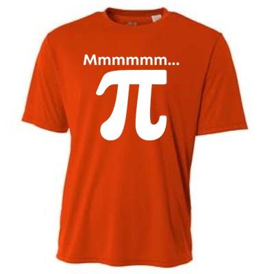 Mmmmm Pi Mathematics Funny Math Nerd Geek Pi Day Cute Gift Cooling Performance Crew T-Shirt