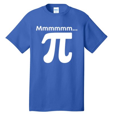 Mmmmm Pi Mathematics Funny Math Nerd Geek Pi Day Cute Gift Tall T-Shirt