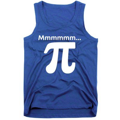 Mmmmm Pi Mathematics Funny Math Nerd Geek Pi Day Cute Gift Tank Top