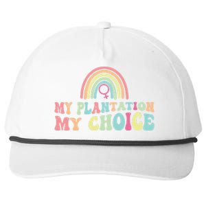 My Plantation My Choice Snapback Five-Panel Rope Hat