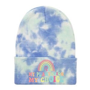 My Plantation My Choice Tie Dye 12in Knit Beanie