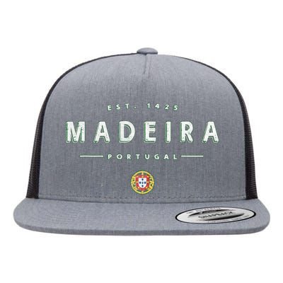 Madeira Portugal Madeira Island Flat Bill Trucker Hat