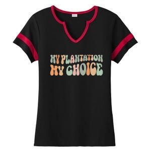 My Plantation My Choice Ladies Halftime Notch Neck Tee