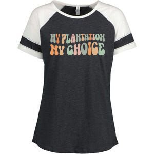 My Plantation My Choice Enza Ladies Jersey Colorblock Tee