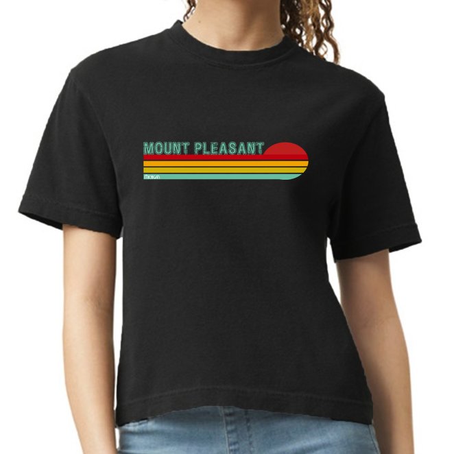 Mount Pleasant Michigan Comfort Colors Boxy T-Shirt