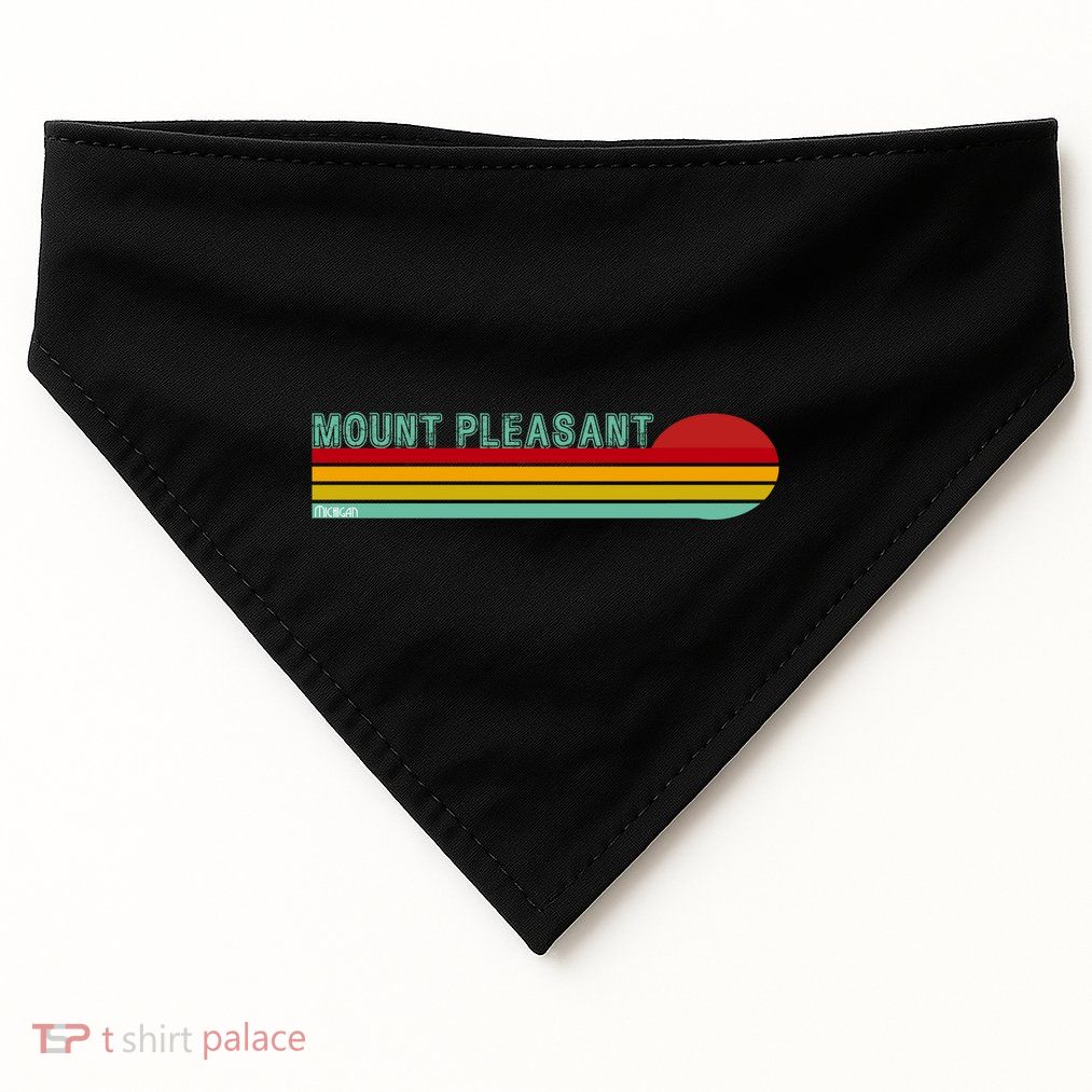 Mount Pleasant Michigan USA-Made Doggie Bandana