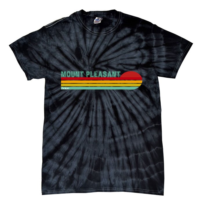 Mount Pleasant Michigan Tie-Dye T-Shirt