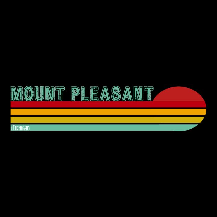 Mount Pleasant Michigan Tie-Dye T-Shirt