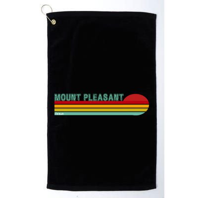 Mount Pleasant Michigan Golf Towel