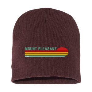 Mount Pleasant Michigan Short Acrylic Beanie