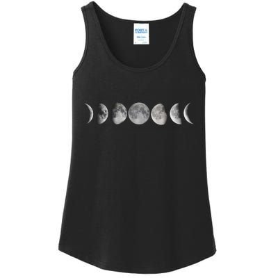 Moon Phases Ladies Essential Tank