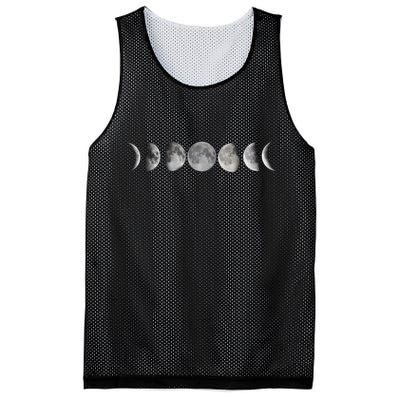 Moon Phases Mesh Reversible Basketball Jersey Tank