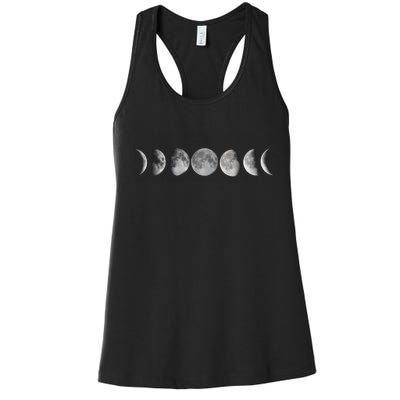 Moon Phases Women's Racerback Tank