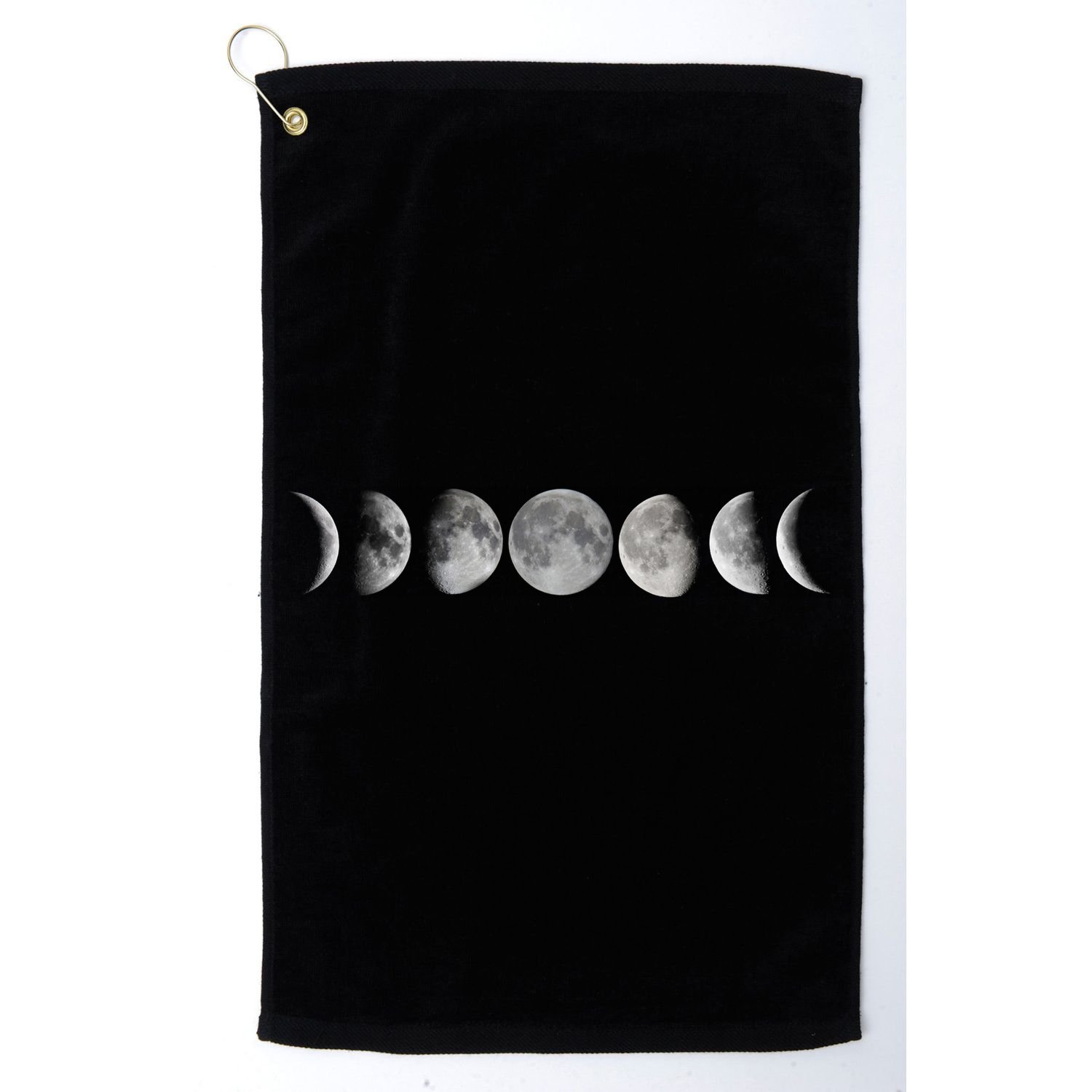 Moon Phases Golf Towel