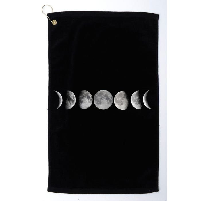 Moon Phases Golf Towel
