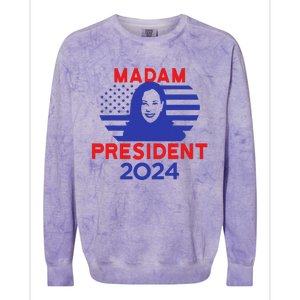 Madam President Colorblast Crewneck Sweatshirt