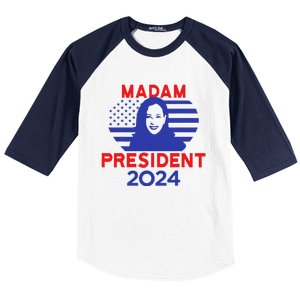 Madam President Baseball Sleeve Shirt