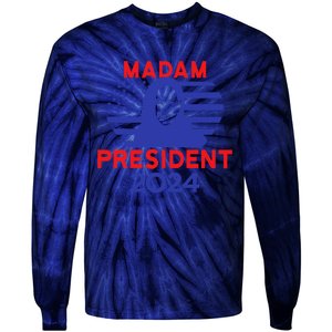 Madam President Tie-Dye Long Sleeve Shirt