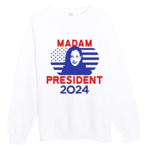 Madam President Premium Crewneck Sweatshirt