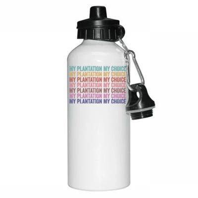 My Plantation My Choice Aluminum Water Bottle