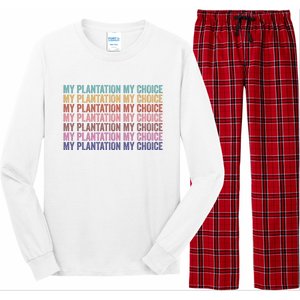 My Plantation My Choice Long Sleeve Pajama Set