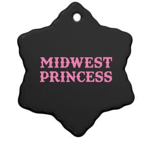 Midwest Princess Ceramic Star Ornament