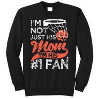 Mother Player Mother's Day Basketball Mom Number One Fan Sweatshirt