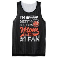 Mother Player Mother's Day Basketball Mom Number One Fan Mesh Reversible Basketball Jersey Tank