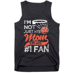 Mother Player Mother's Day Basketball Mom Number One Fan Tank Top