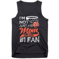 Mother Player Mother's Day Basketball Mom Number One Fan Tank Top