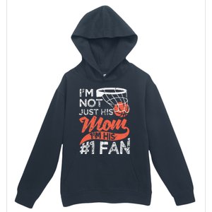 Mother Player Mother's Day Basketball Mom Number One Fan Urban Pullover Hoodie