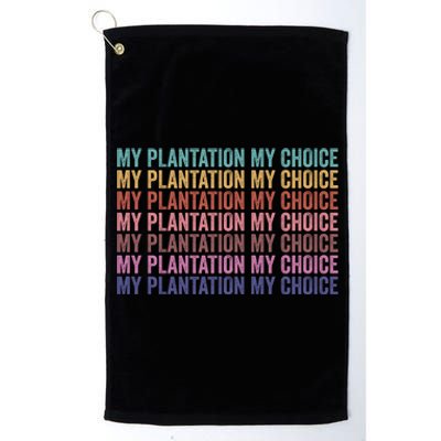 My Plantation My Choice Platinum Collection Golf Towel