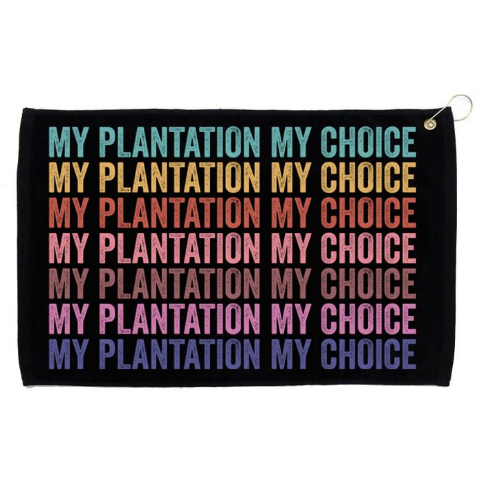 My Plantation My Choice Grommeted Golf Towel