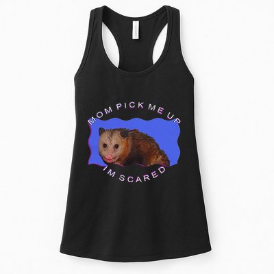 Mom Pick Me Up IM Scared Womens Tank Top