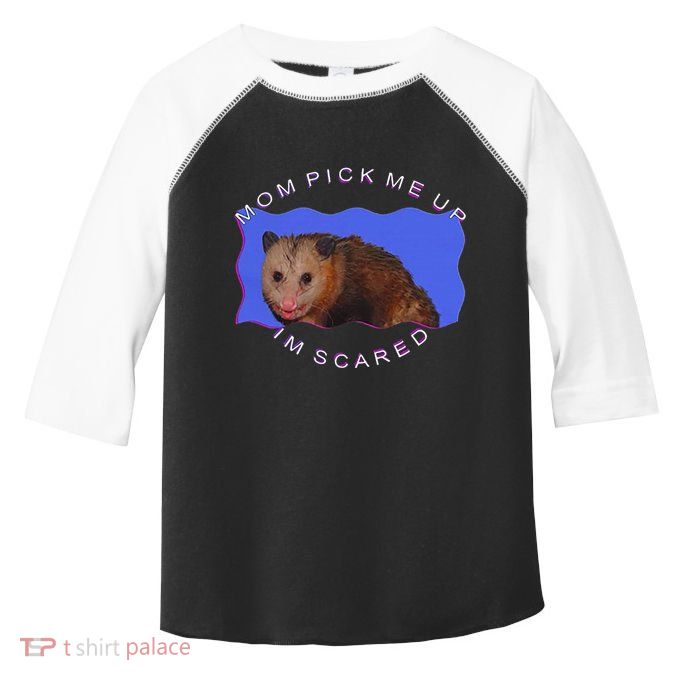 Mom Pick Me Up IM Scared Toddler Fine Jersey T-Shirt