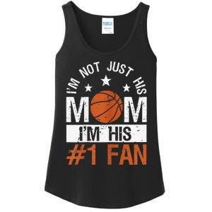 Mother Player Mother's Day Basketball Mom Number One Fan Ladies Essential Tank