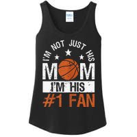 Mother Player Mother's Day Basketball Mom Number One Fan Ladies Essential Tank