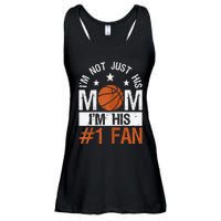 Mother Player Mother's Day Basketball Mom Number One Fan Ladies Essential Flowy Tank