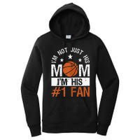 Mother Player Mother's Day Basketball Mom Number One Fan Women's Pullover Hoodie