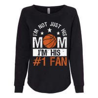 Mother Player Mother's Day Basketball Mom Number One Fan Womens California Wash Sweatshirt