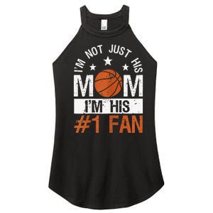 Mother Player Mother's Day Basketball Mom Number One Fan Women's Perfect Tri Rocker Tank