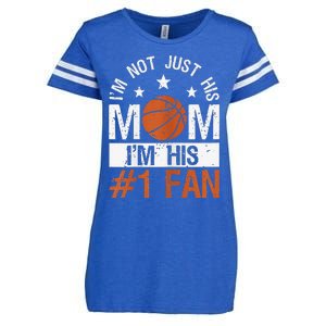 Mother Player Mother's Day Basketball Mom Number One Fan Enza Ladies Jersey Football T-Shirt