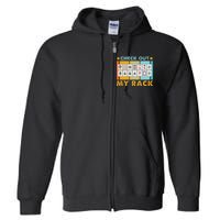 Mahjong Player Mahjong Lover Chinese Check Out My Rack Full Zip Hoodie